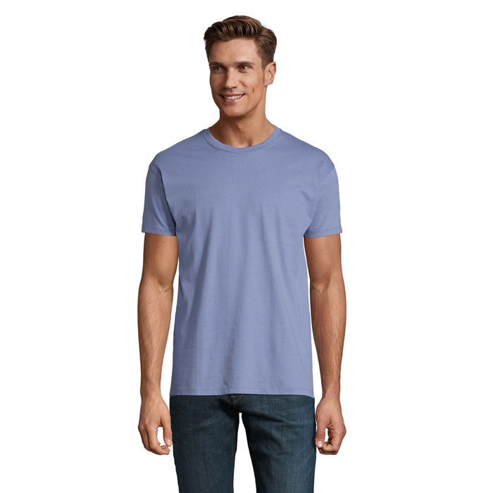 Tshirt homme publicitaire coton 190g - IMPERIAL Bleu 1
